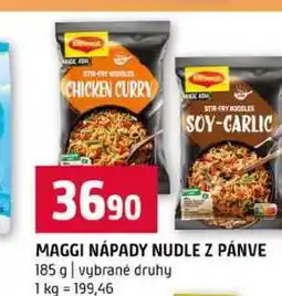 Terno MAGGI NÁPADY NUDLE Z PÁNVE 185 g vybrané druhy nabídka