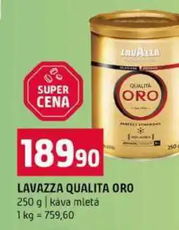 Terno LAVAZZA QUALITA ORO 250 g káva mletá nabídka