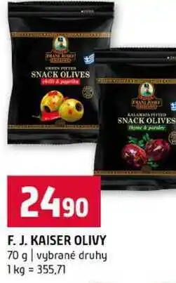 Terno F. J. KAISER OLIVY 70 g vybrané druhy nabídka