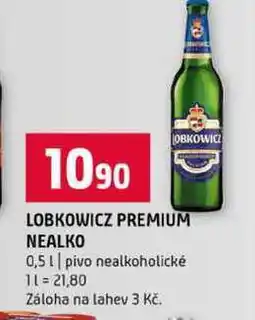Terno LOBKOWICZ PREMIUM NEALKO 0,5l pivo nealkoholické nabídka