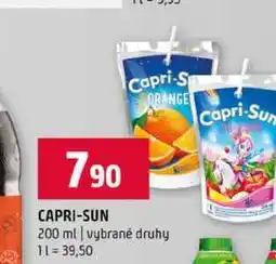 Terno CAPRI-SUN 200 ml vybrané druhy nabídka