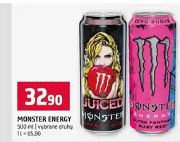Terno MONSTER ENERGY 500 ml vybrané druhy nabídka