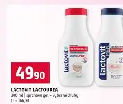 Terno LACTOVIT LACTOUREA 300 ml sprchový gel vybrané druhy nabídka