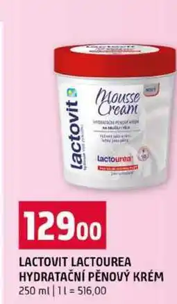 Terno LACTOVIT LACTOUREA HYDRATAČNÍ PĚNOVÝ KRÉM nabídka