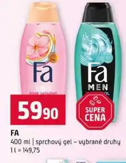 Terno Fa 400 ml sprchový gel vybrané druhy nabídka