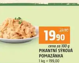 Terno PIKANTNÍ SÝROVÁ POMAZÁNKA nabídka