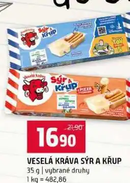 Terno VESELÁ KRÁVA SÝR A KŘUP 35 g vybrané druhy nabídka