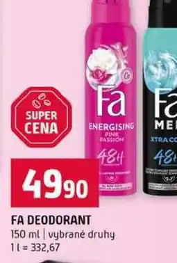 Terno FA DEODORANT 150 ml vybrané druhy nabídka