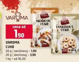 Terno VAROMA CUKR 20 g vanilínový 20 g skořicový nabídka