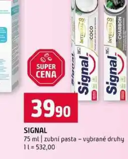 Terno SIGNAL 75 ml zubní pasta vybrané druhy nabídka