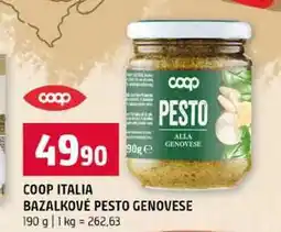 Terno COOP ITALIA BAZALKOVÉ PESTO GENOVESE nabídka