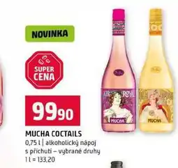 Terno MUCHA COCTAILS 0,75l alkoholický nápoj s příchutí vybrané druhy nabídka