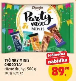 Penny Market Choco'la party mix minis nabídka