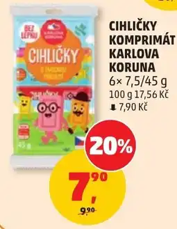 Penny Market Cihličky komprimát karlova koruna nabídka