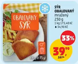 Penny Market Sýr obalovaný nabídka