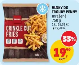 Penny Market Penny crinkle cut fries nabídka
