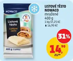 Penny Market Nowaco listové těsto nabídka