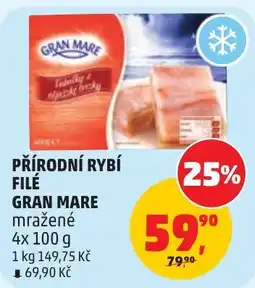 Penny Market Gran Mare přírodní rybí file nabídka