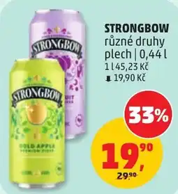 Penny Market Strongbow různé druhy nabídka