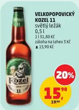 Penny Market Kozel 11 světlý ležák nabídka
