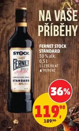 Penny Market Fernet Stock Standard nabídka