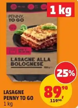 Penny Market Penny to go lasagne alla bolognese nabídka
