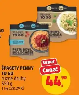 Penny Market Penny špagety to go nabídka