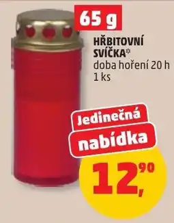 Penny Market Hřbitovní svíčka nabídka