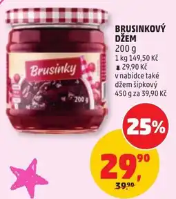Penny Market Brusinky brusinkový džem nabídka