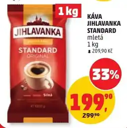 Penny Market Jihlavanka káva standard mletá nabídka