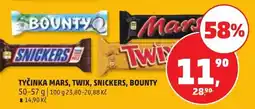 Penny Market Tyčinka mars, twix, snickers, bounty nabídka