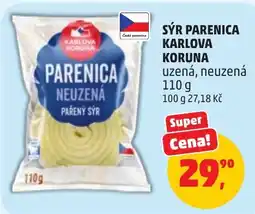 Penny Market Sýr parenica Karlova Koruna nabídka