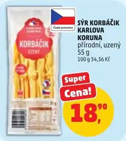 Penny Market Karlova Koruna korbáčik uzený nabídka
