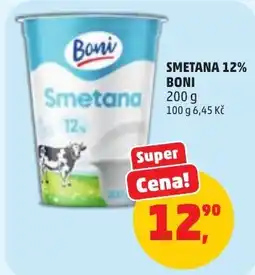 Penny Market Boni smetana 12% nabídka