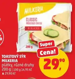 Penny Market Milkeria toastový sýr nabídka