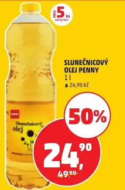 Penny Market Penny slunečnicový olej nabídka