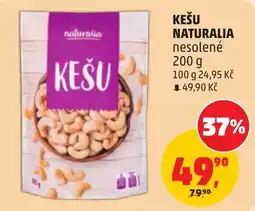 Penny Market Naturalia kešu nabídka