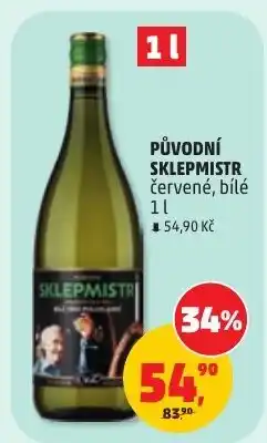 Penny Market SklepMistr původní červené, bílé nabídka