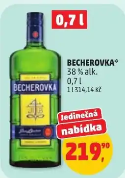 Penny Market Becherovka nabídka