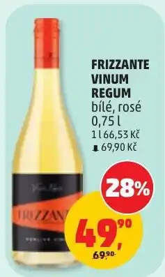 Penny Market Frizzante vinum regum bílé, rosé nabídka