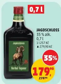 Penny Market Jagdschloss herbal liqueur nabídka