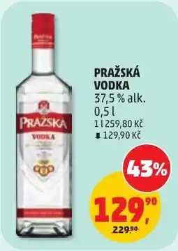 Penny Market Pražská vodka nabídka