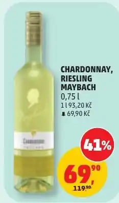 Penny Market Maybach Chardonnay, Riesling nabídka