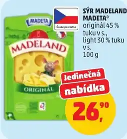 Penny Market Madeland sýr nabídka