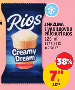 Penny Market Rios zmrzlina s vanilkovou příchuť nabídka