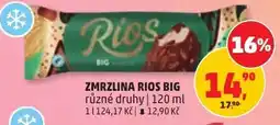 Penny Market Rios zmrzlina různé druhy nabídka
