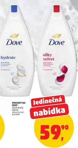 Penny Market Dove sprchový gel nabídka