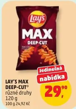 Penny Market Lay's Max Deep-Cut nabídka