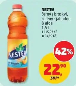 Penny Market Nestea černý s broskví, zelený s jahodou & aloe nabídka