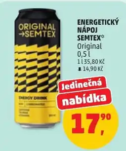 Penny Market Semtex energetický nápoj nabídka